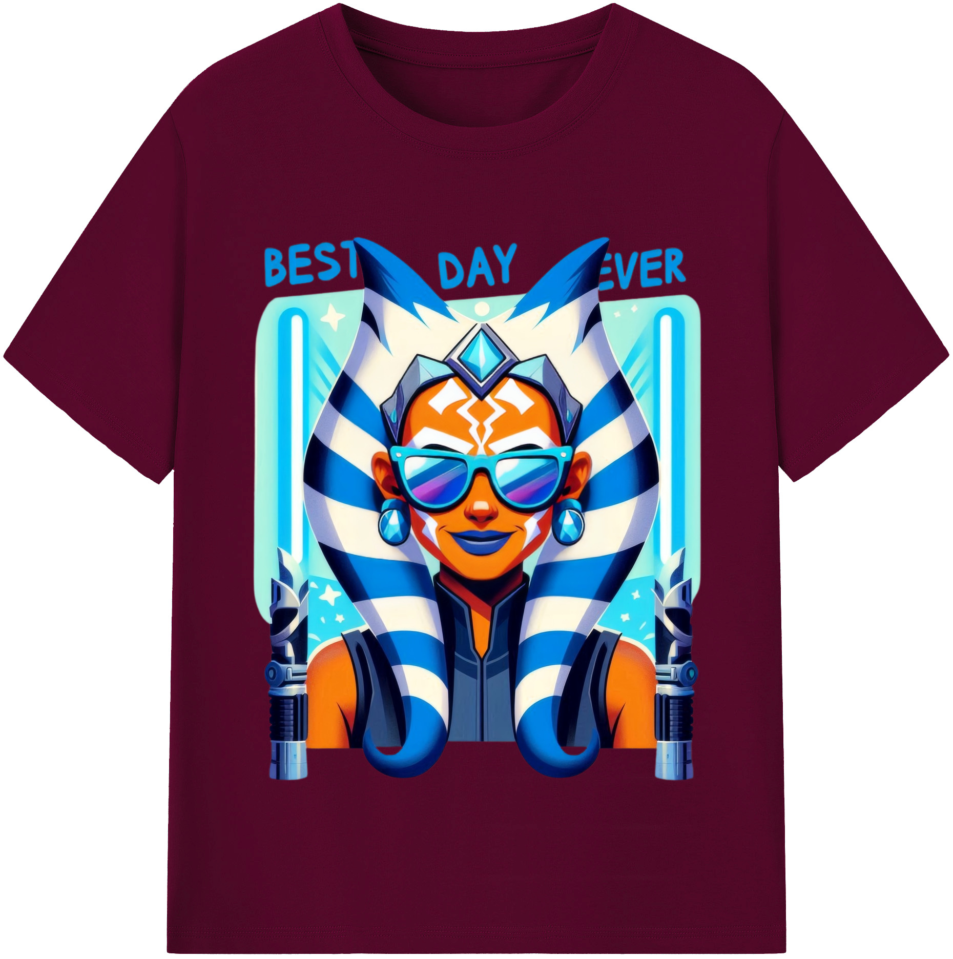 （画像用） スター・ウォーズ Star Wars レディースカジュアルプリントTシャツ（綿100％）